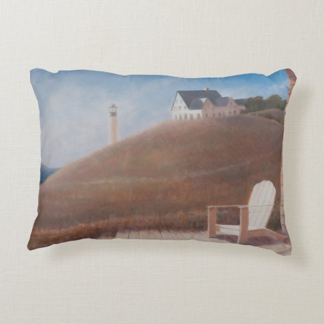 Maine landscape 2012 decorative cushion (Back)