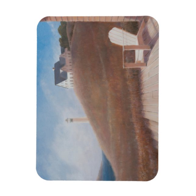 Maine landscape 2012 magnet (Vertical)