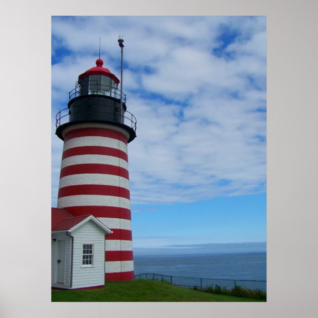 Maine_Lighthouse30 Poster (Front)