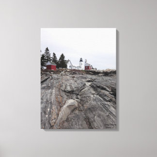 Maine Lighthouse Canvas Print