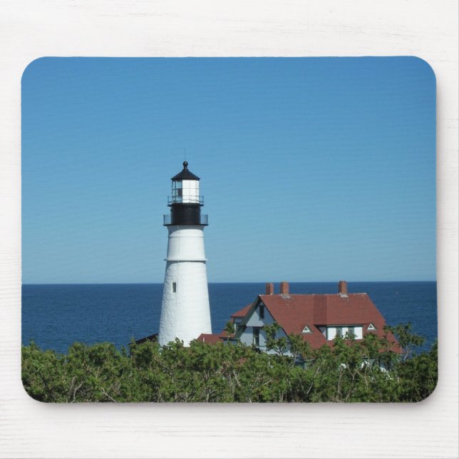 Maine Lighthouse Mouse Mat (Front)