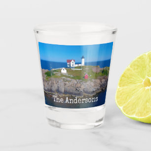 Maine Lighthouse Shot Glass