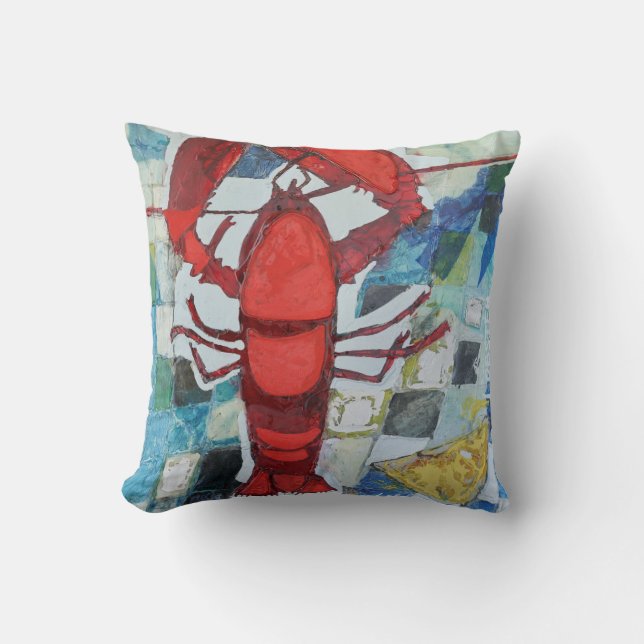Maine Lobster Cushion (Front)
