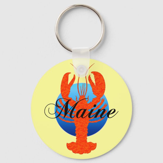 Maine lobster key ring (Front)