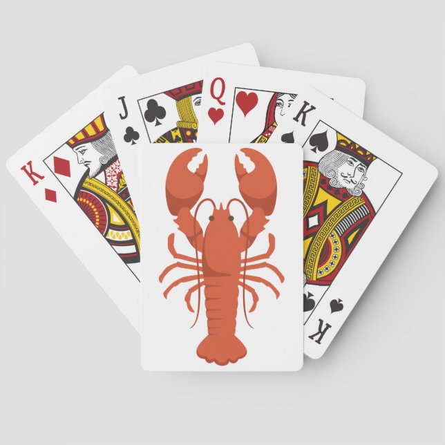 Maine Lobster Playing Cards (Back)