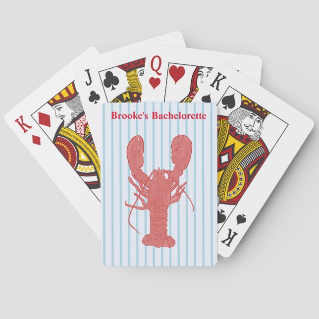 Maine Lobster  Playing Cards (Back)