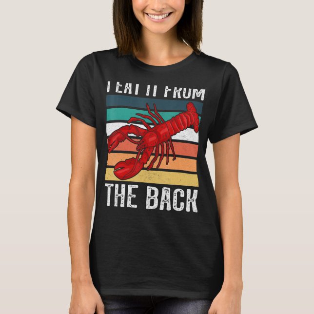 maine lobster rock lobster  seafood  lobster 1 T-Shirt (Front)