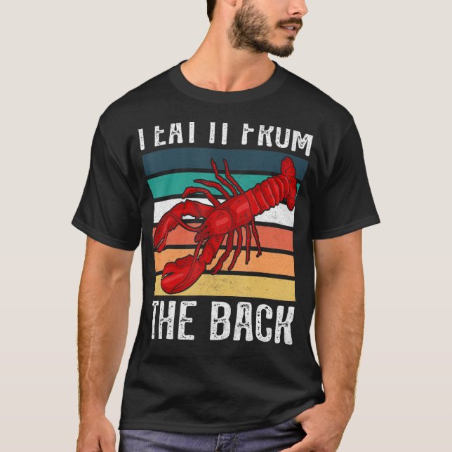 maine lobster rock lobster  seafood  lobster 1 T-Shirt (Front)