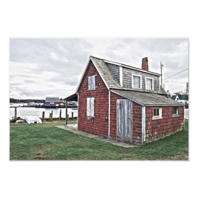 Maine Lobster Shack 19x13 Photo Print (Front)