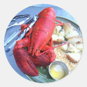 maine lobster sticker