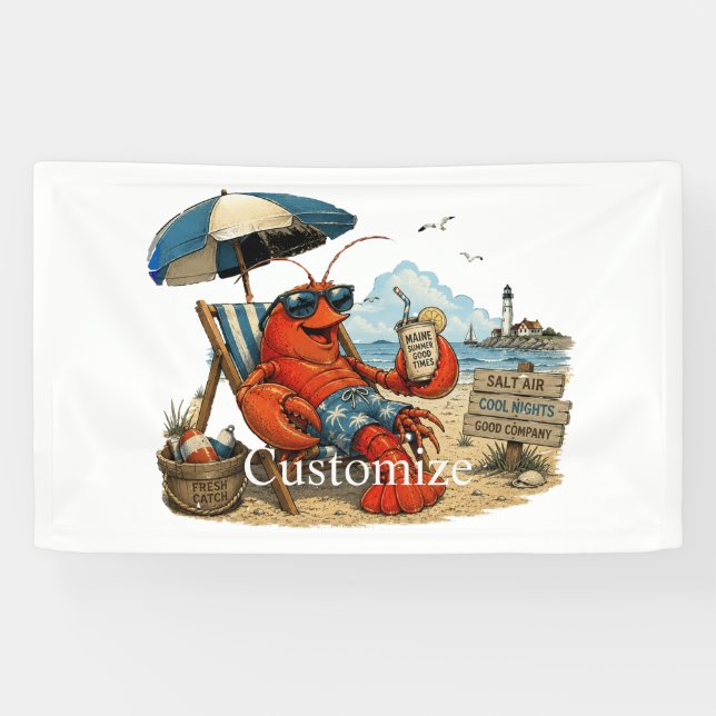 Maine Lobster Summer Fun Thunder_Cove Banner (Horizontal)