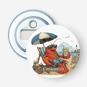 Maine Lobster Summer Fun Thunder_Cove Bottle Opener