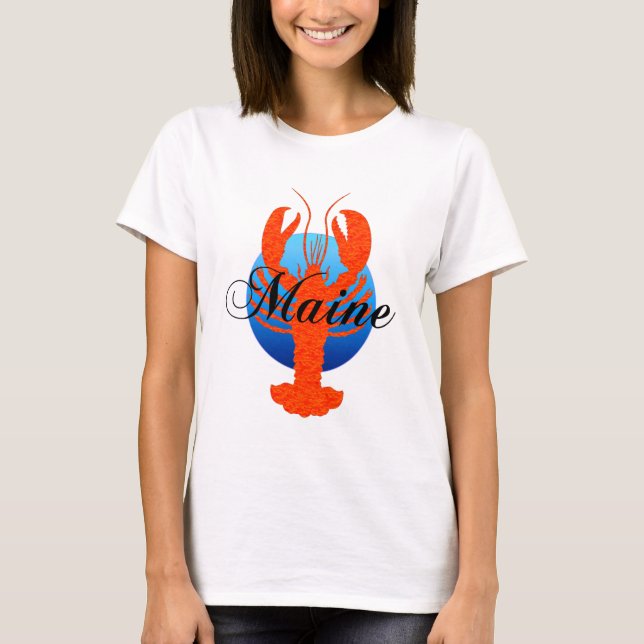 Maine lobster T-Shirt (Front)