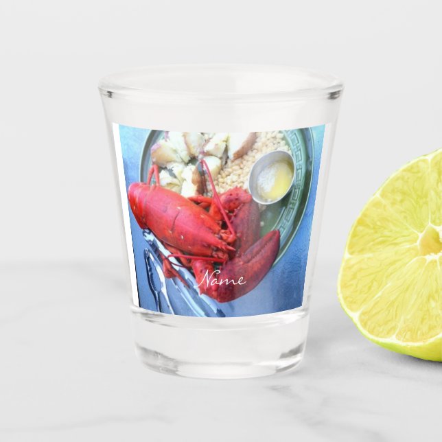 Maine Lobster Thunder_Cove Shot Glass (Front)