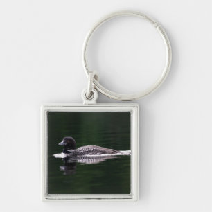 Maine Loon Key Ring