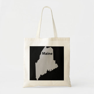 Maine Map Outline State Home Pride  Tote Bag