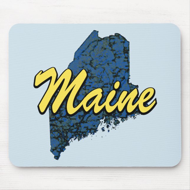 Maine Mouse Mat (Front)