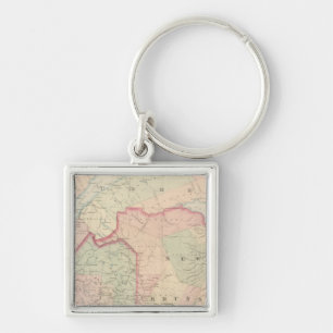 Maine, New Brunswick Key Ring