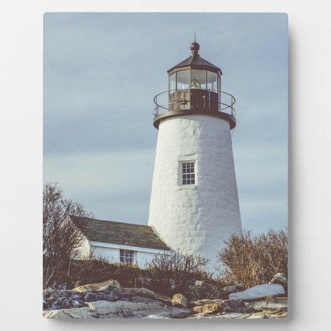 Maine Pemaquid Point Lighthouse Plaque (Front)