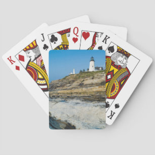 Maine, Pemaquid Point, Pemaquid Point Lighthouse Playing Cards