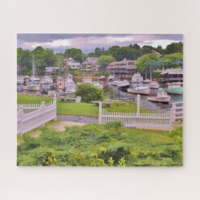 Maine Perkins Cove - Ogunquit Jigsaw Puzzle (Horizontal)