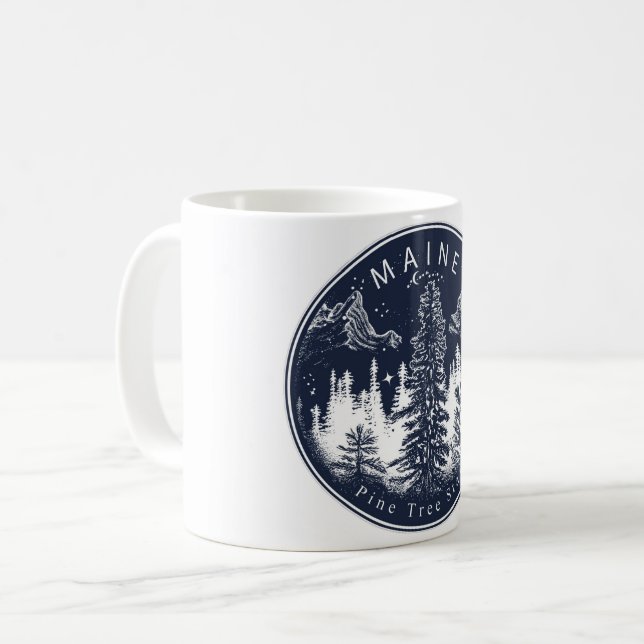 Maine - Pine Tree State Mug (Front Left)