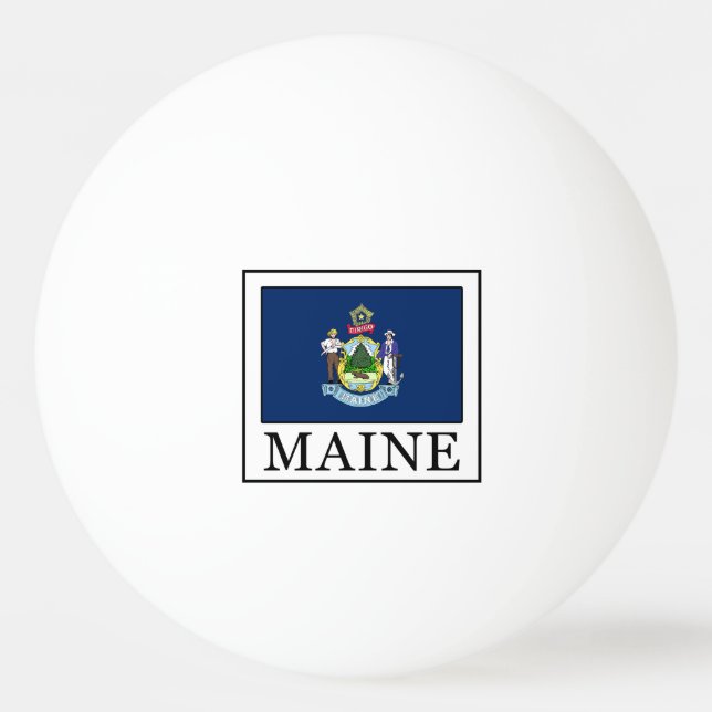 Maine Ping Pong Ball (Front)