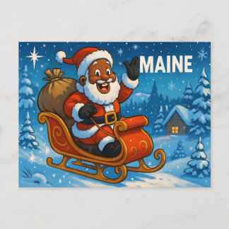 MAINE Postcard