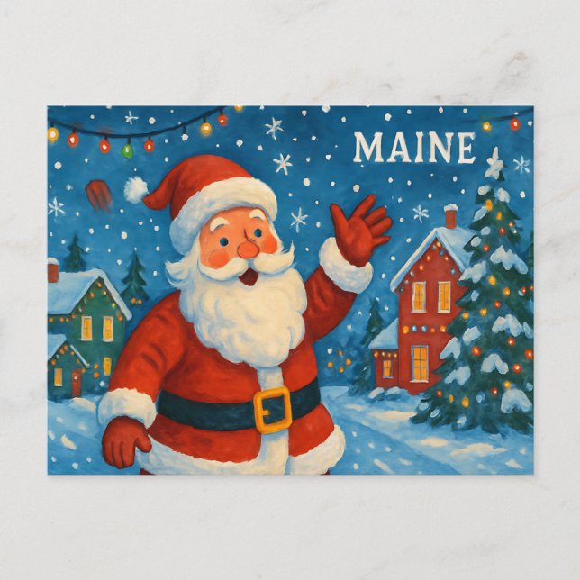MAINE Postcard (Front)