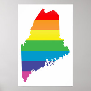 maine pride. poster