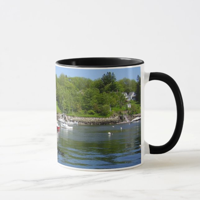 Maine Rockport Harbour Mug (Right)