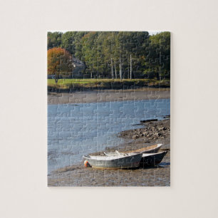 Maine Rowboats Water Photo Jigsaw Puzzle