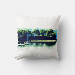 maine sailing pillow