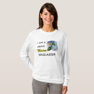 Maine Sea Glass T-Shirt Long Sleeve Tee