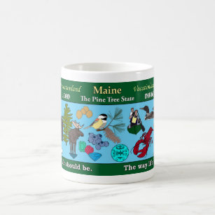 Maine State Commemorative Mug