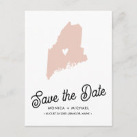 MAINE State Destination Wedding  ANY COLOR!   