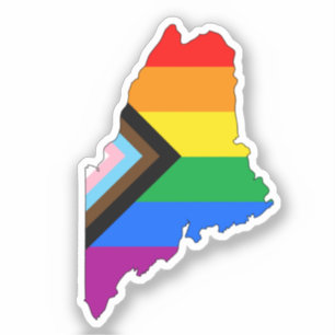 Maine State Pride LGBTQ Progress Pride