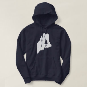 Maine State T-Shirt Hoodie