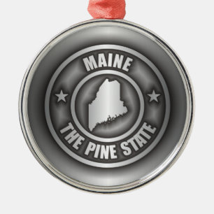 "Maine Steel" Ornaments