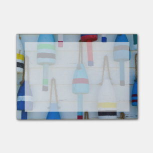 Maine, Stonington, decorative lobster buoys Post-it Notes