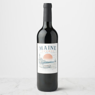 Maine Summer Fun Thunder_Cove Wine Label