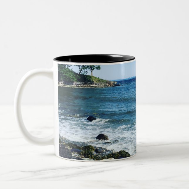 Maine Summers Two-Tone Coffee Mug (Left)