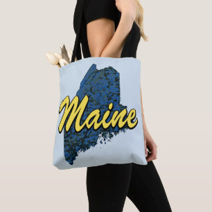 Maine Tote Bag