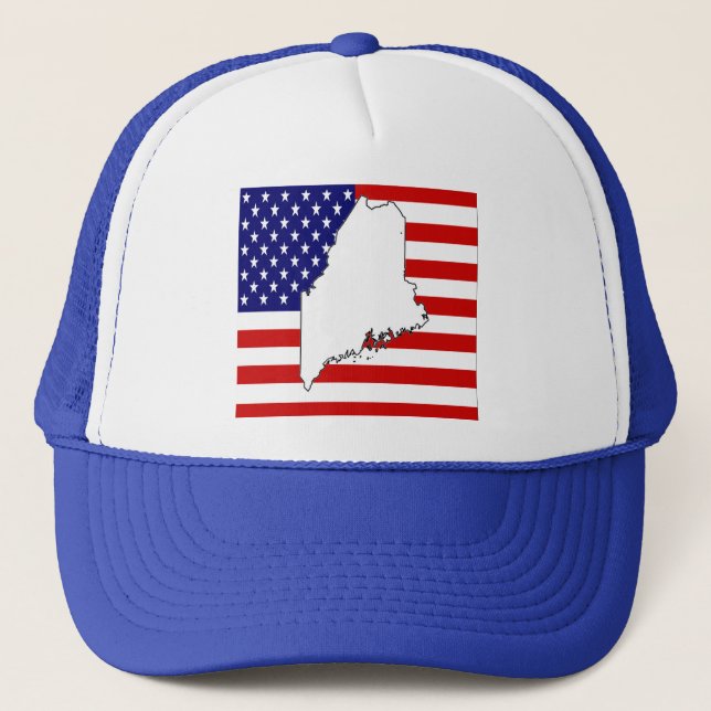 MAINE TRUCKER HAT (Front)