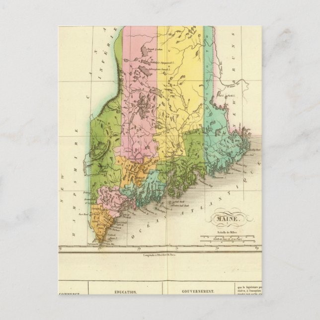 Maine US Postcard (Front)