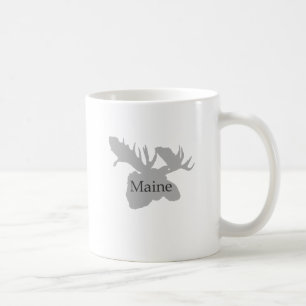 Maine USA Logo (moose) Coffee Mug
