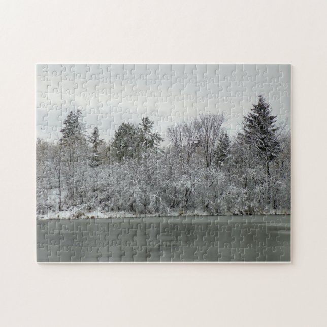 Maine Winter Jigsaw Puzzle (Horizontal)