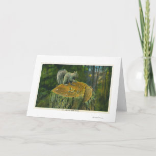 MaineA Little Nutcracker Squirrel from Maine Holiday Card