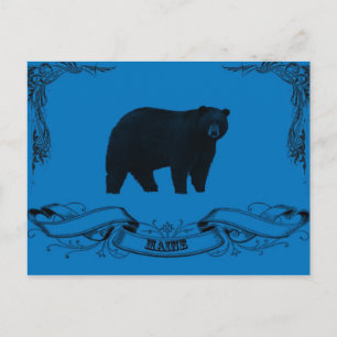 mainebbear postcard