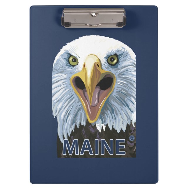 MaineEagle Up Close Clipboard (Front)